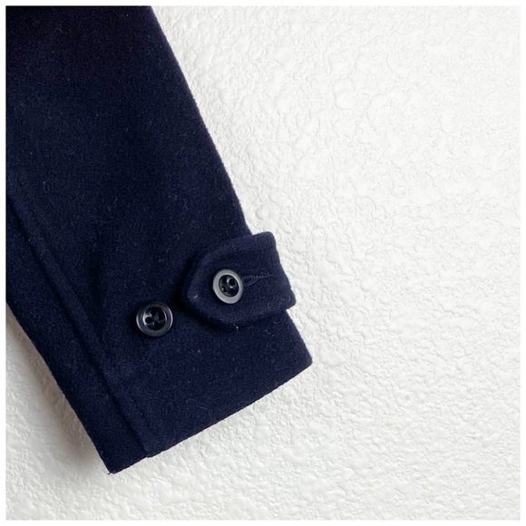 Ralph‎ Lauren Kid’s Navy Toggle Wool Blend Coat Size 5 - Picture 5 of 10